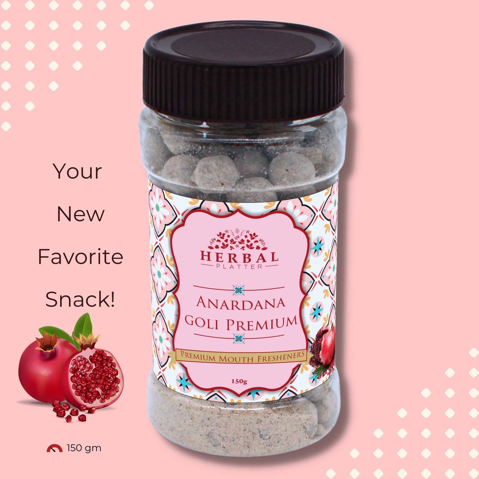 Anardana Goli | Delicious Dried Anardana Pachak | 175g