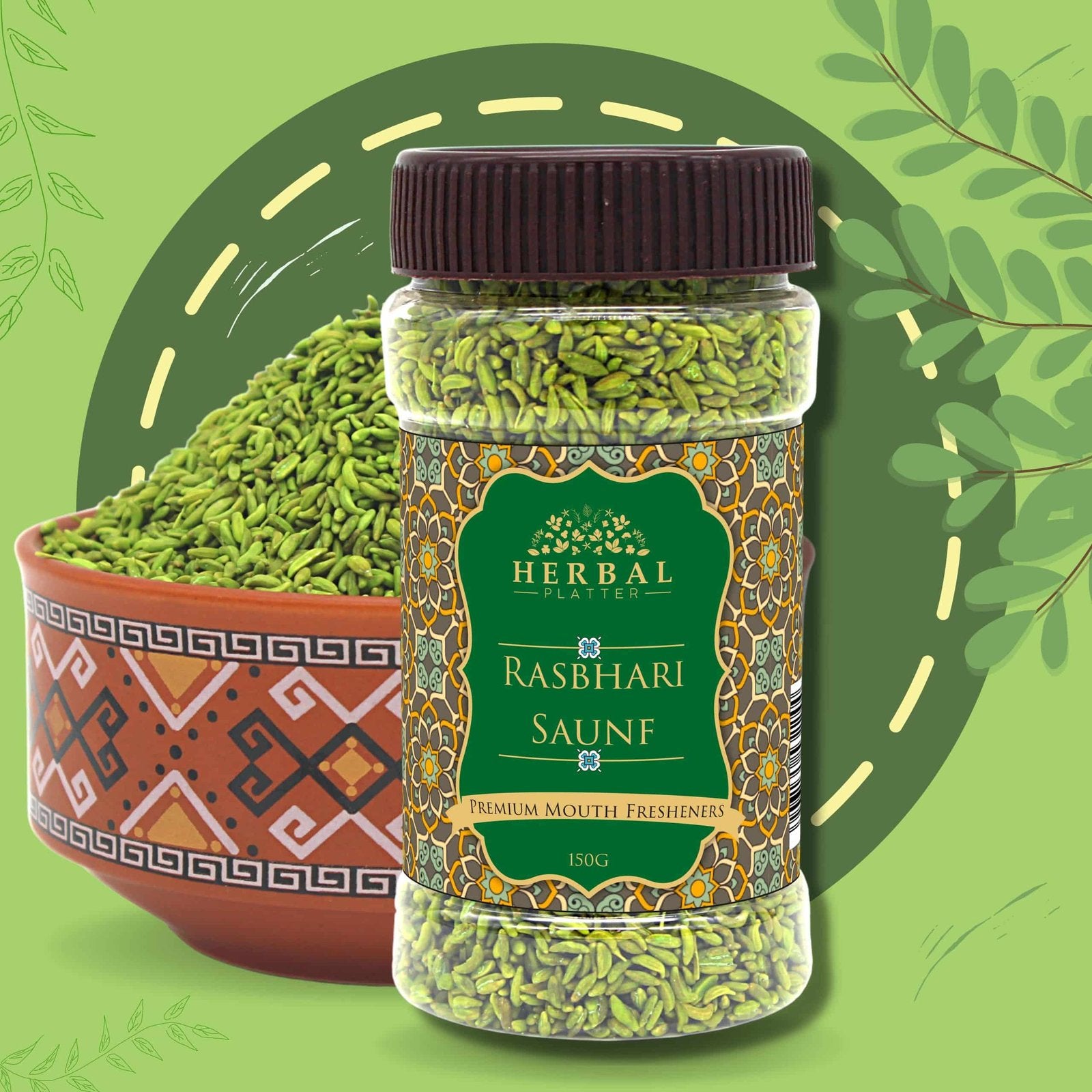 Rasbhari Saunf Mukhwas | Exquisite Flavor Fusion | 150g