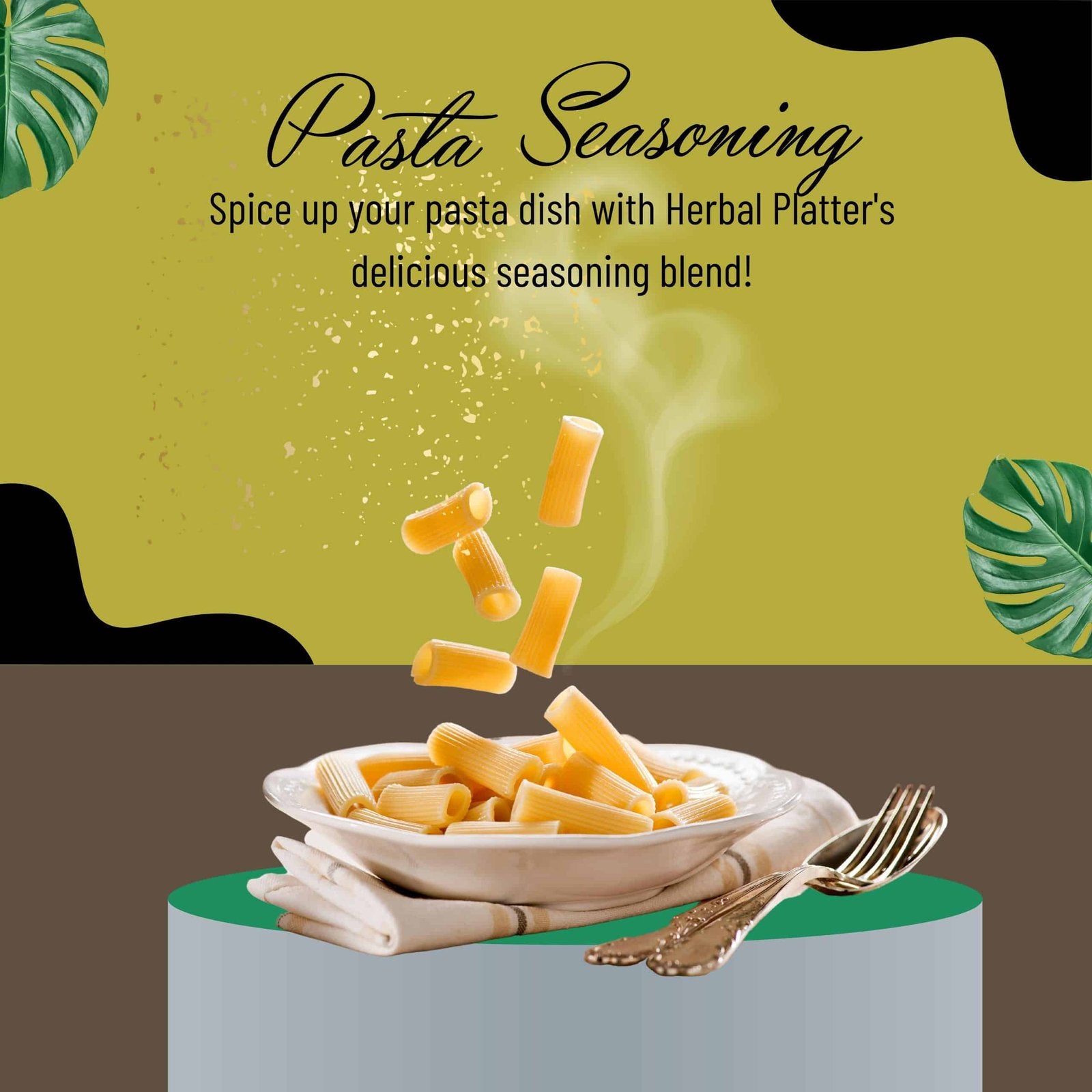 Pasta Seasoning, 35gm | All Natural & Healthy Italian Spice Blend for Pasta | Premium Herbs and Spices