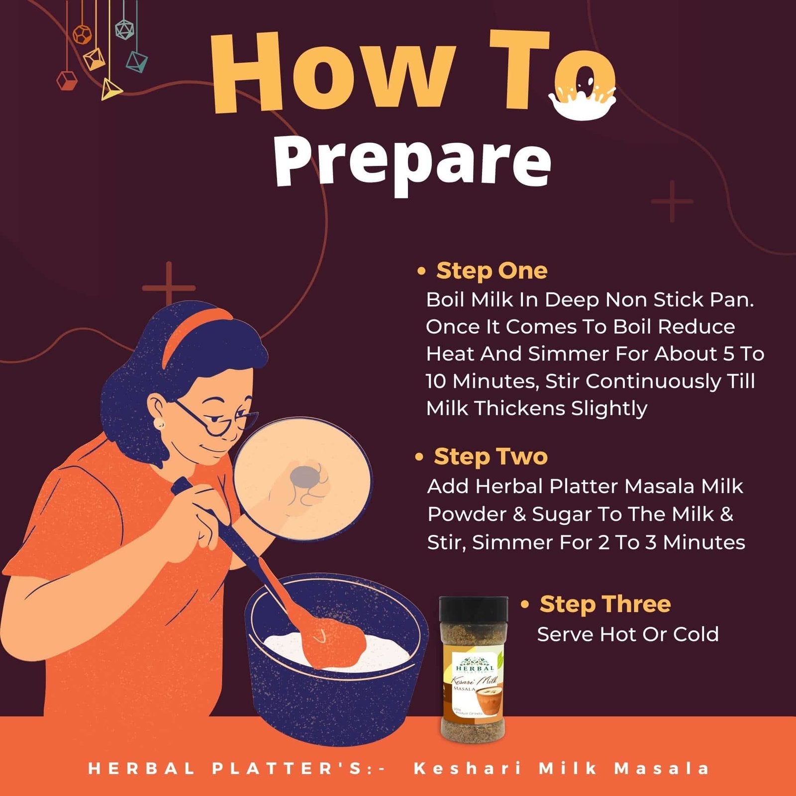 Kesari Milk Masalaโ With Dry Fruits 100 gm