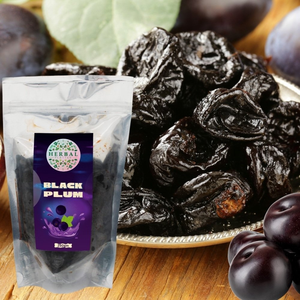 Black Plum Dried Naturally Sweet 250g