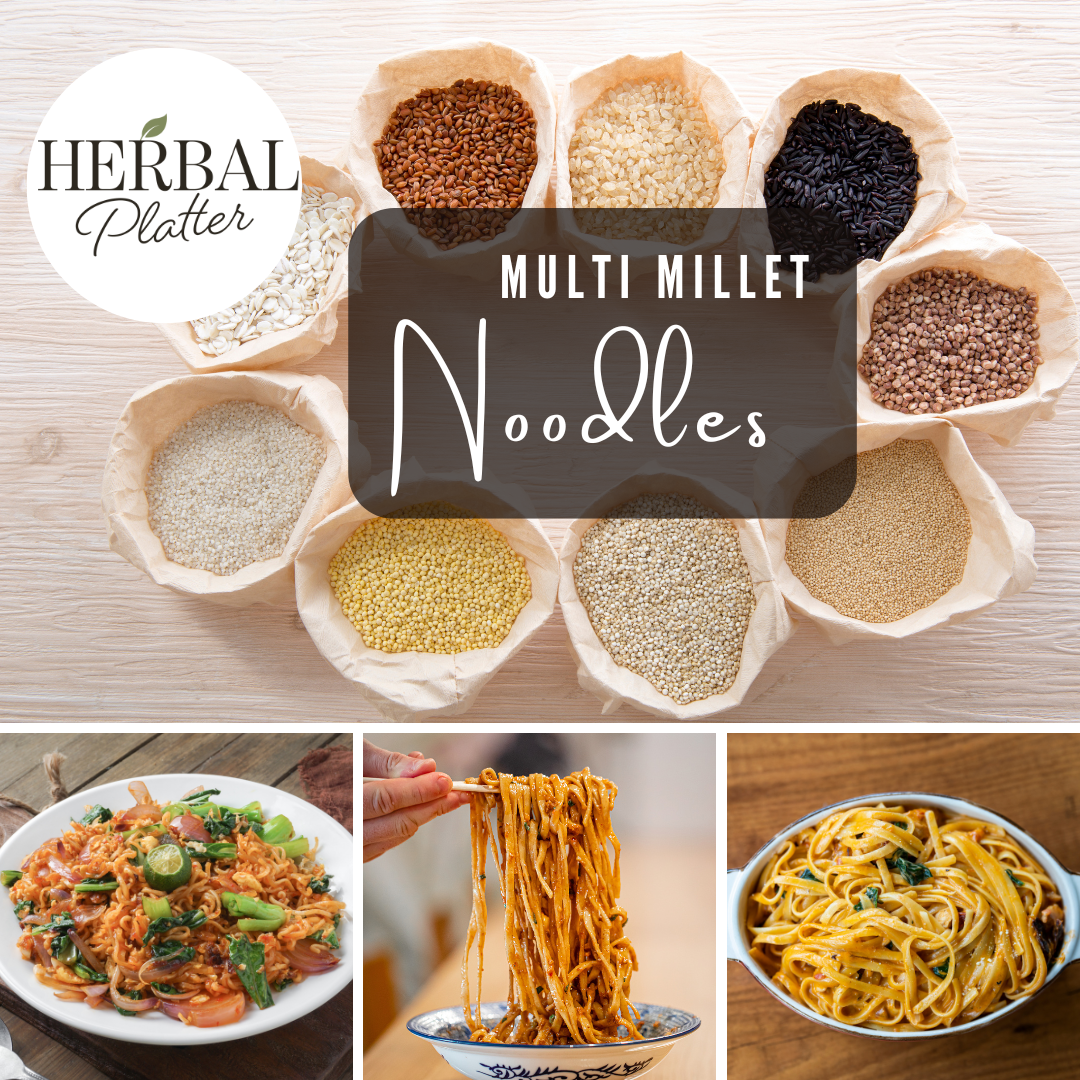 Multi Millet Noodles | Healthy Noodles, No Maida, No MSG Not Fried | 190