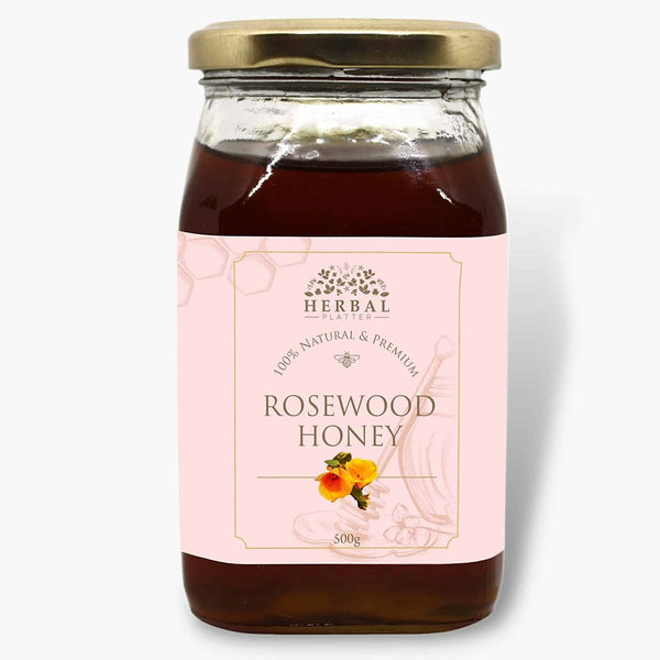 Raw Unprocessed Rosewood Honey - 100% Pure Original Unpasteurized Monofloral Honey