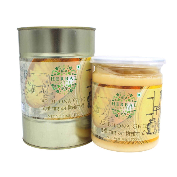 Vedic A2 Bilona Cow Ghee- Two Way Hand Churned