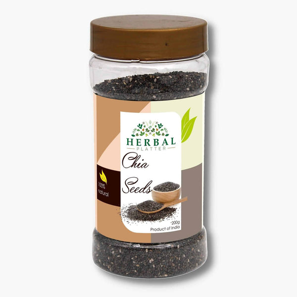 Raw Chia Seeds | Seed for Weight Loss| 200g Jar