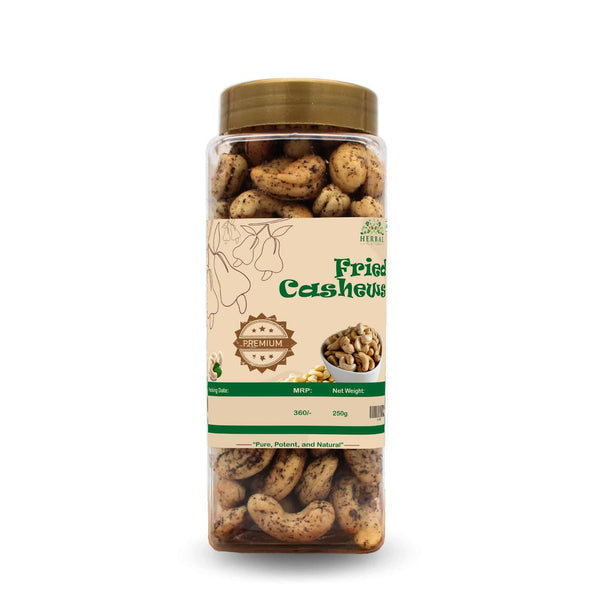 Delicious Fried Cashew Nuts | Premium Lightly Salted Kaju | 250g