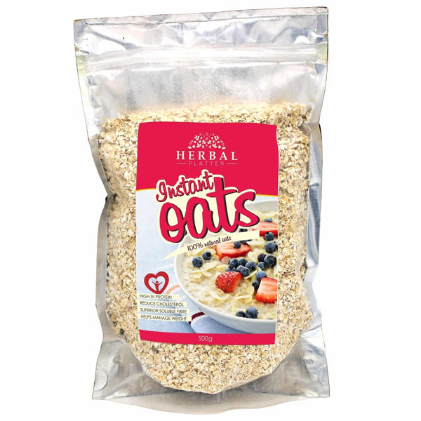 Instant Rolled Oats | Ready to Eat | Vegan & Gluten Free | Oats for Weight Loss| 500g