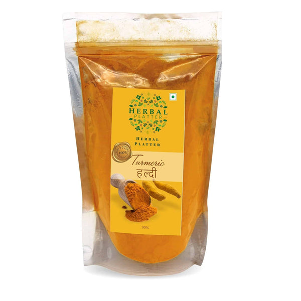 Premium Turmeric Powder | Pure Haldi Powder | 200g Stand-up Pouch