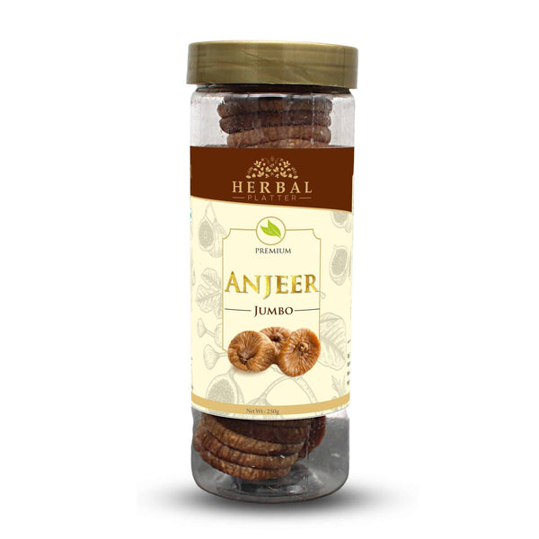 Delightful Anjeer(Figs) Jumbo & Premium | Nature's Sweet Goodness | 250g