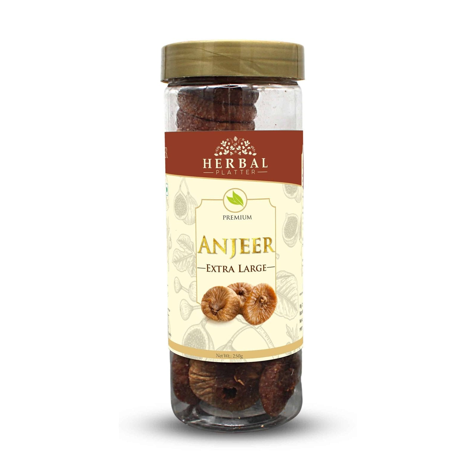 Delightful Anjeer(Figs) Jumbo & Premium | Nature's Sweet Goodness | 250g