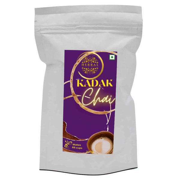 kadak Chai Raw and Pure Kadak CTC Chai - Exceptional Assam Black Tea Blend, Naturally Premium