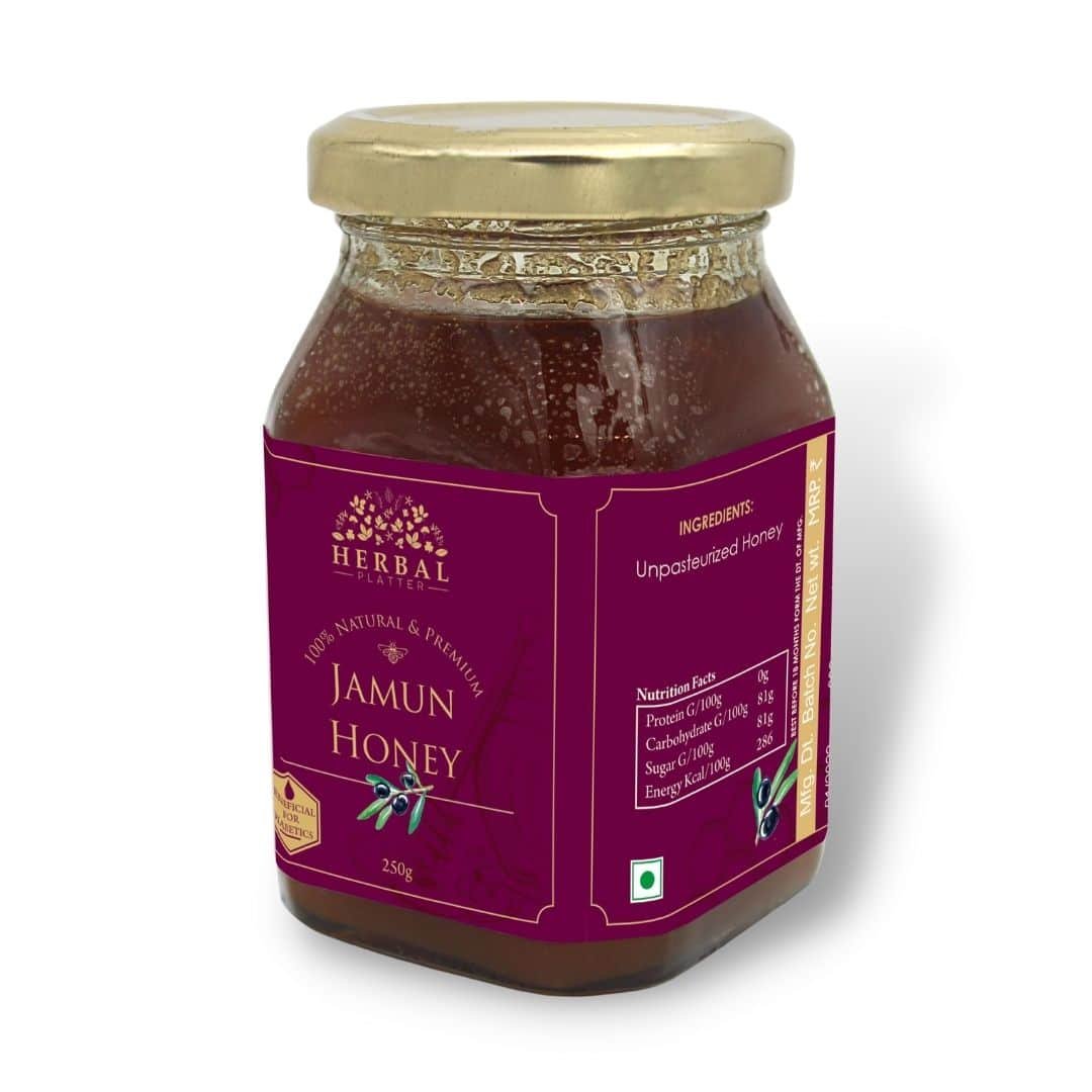 Raw Unprocessed Jamun Honey - 100% Pure Unpasteurized Monofloral Honey