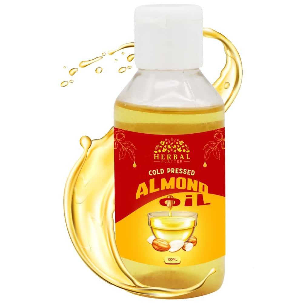 Cold-Pressed Almond Oil | Premium Solution for Natural Wellness | Scalp care | Skin care and Body care | 100ml