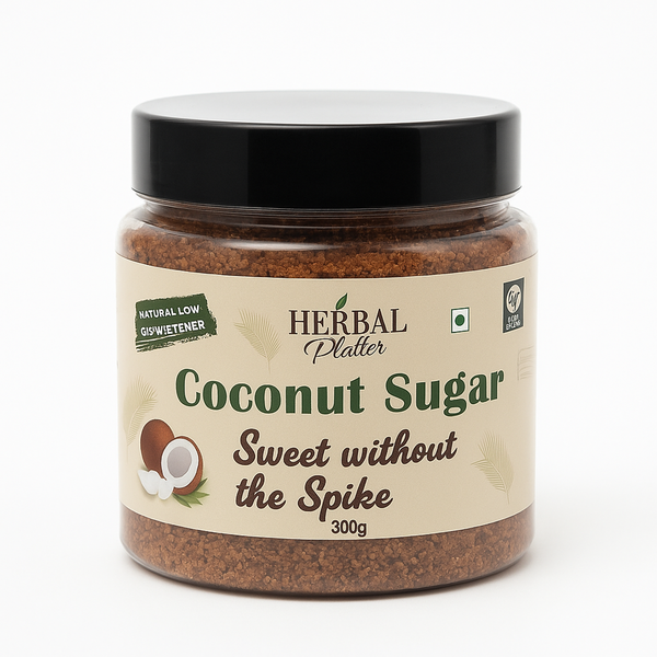 Coconut Sugar | 300g  | Sweet Without the Spike | Natural Coconut Sugar | Low GI, Mineral Rich
