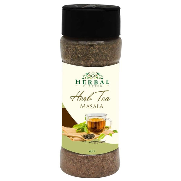 Herb Tea Masala Elevate Your Tea Experience Naturally with Dry Ginger, Mint, Lemongrass, and Cardamom