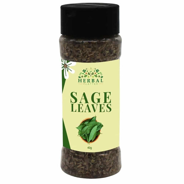 Sage Leaves 40g | Nature Secret for Wellness and Flavor Sage Herb Leaf Spice | Skin |Glow Herbal Iced Tea| Sage| smudging | Potpourri, 100% Natural