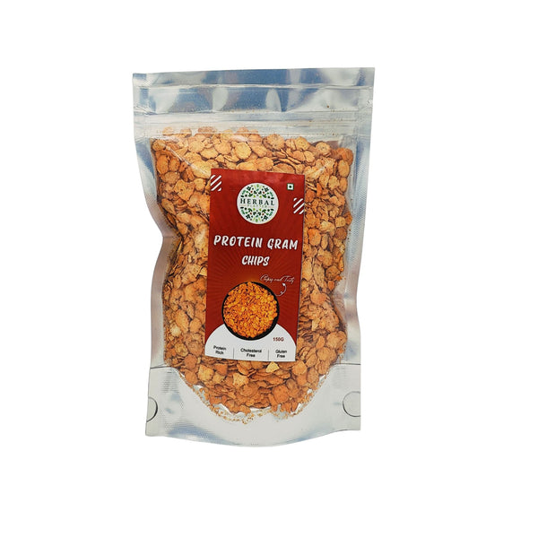 Protein Gram Chips | Chickpeas Packed with fiber and rich in nutrients| 150g