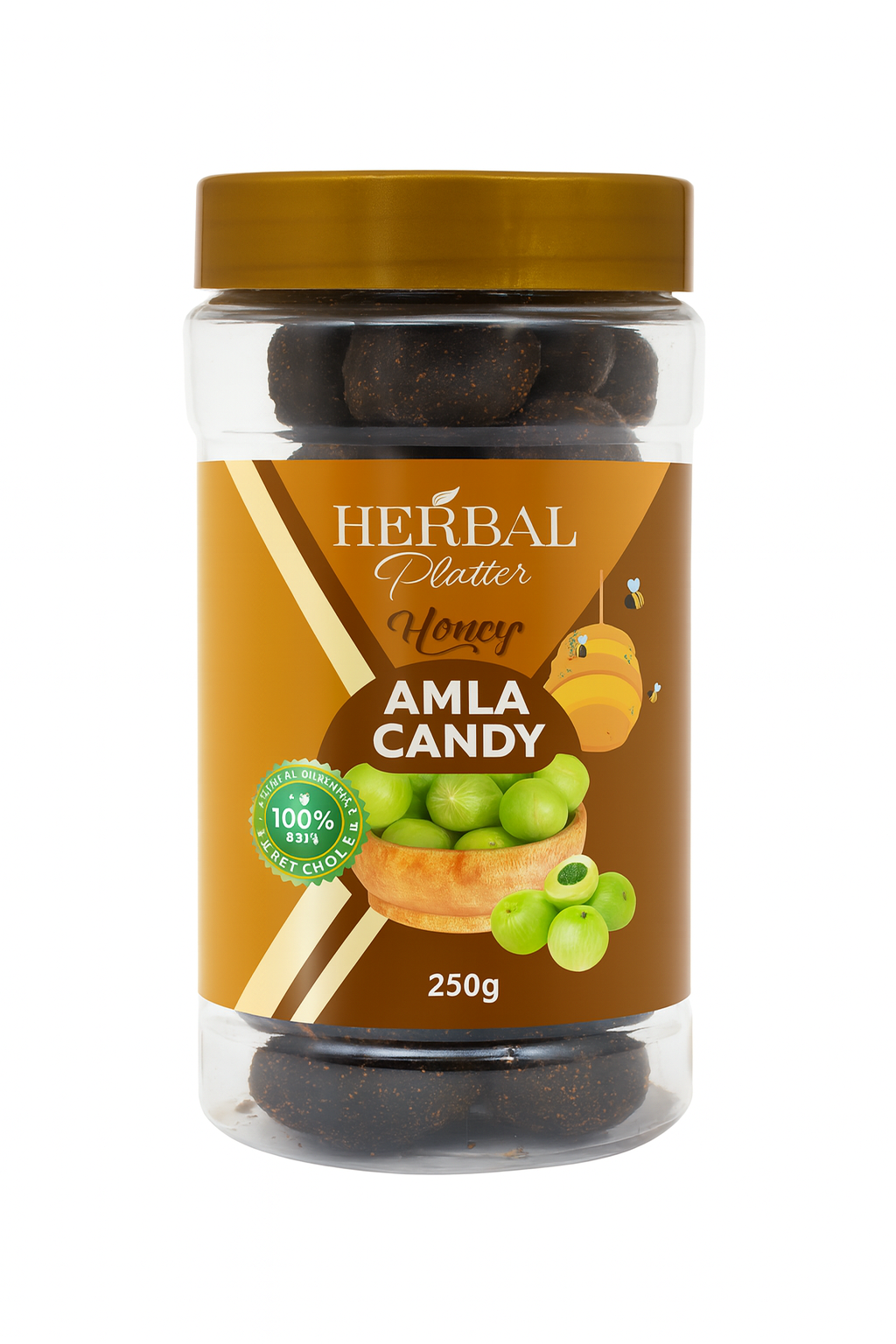 Honey Amla Candy | Natural Sweet Gooseberry | Immunity & Digestion Support | 250g