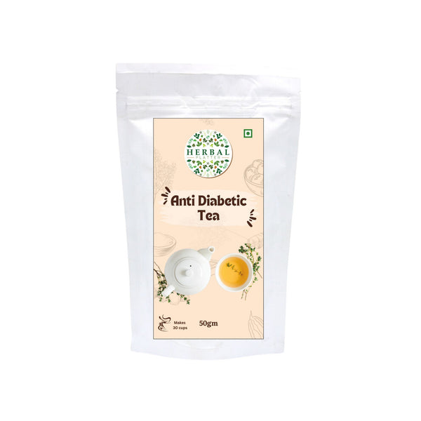 Anti Diabetic Tea | 50gm in Standup Pouch | 29+ cups