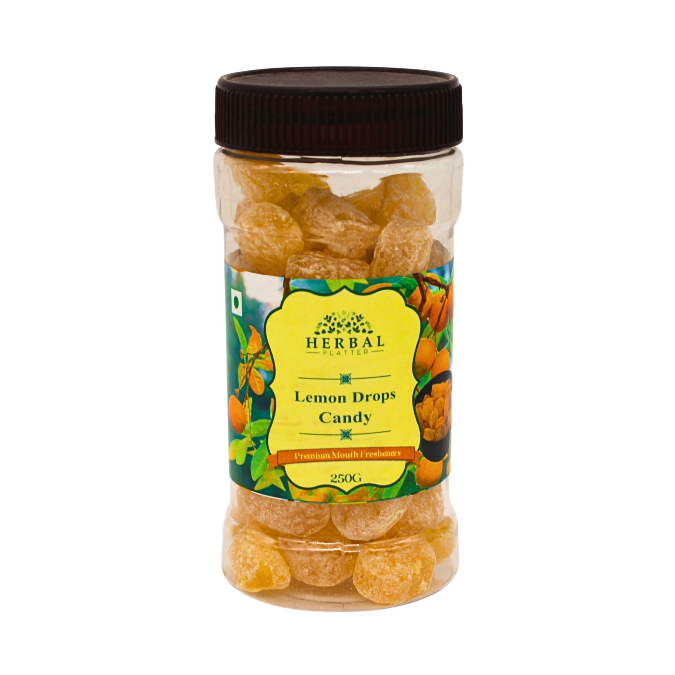 Lemon Drops Candy | A Zesty Burst of Refreshing Citrus Flavor | 250g